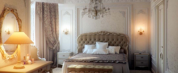 Основные правила классического дизайна спальни