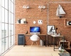33 вдохновляющие идеи для домашнего рабочего пространства в индустриальном стиле